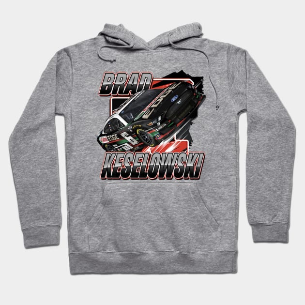 Brad Keselowski RFK Racing Hoodie by art.Hamdan